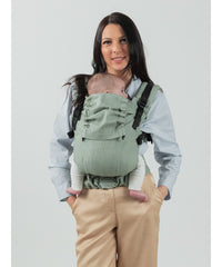 ISARA The ONE - Sage Green Linen Bæresele